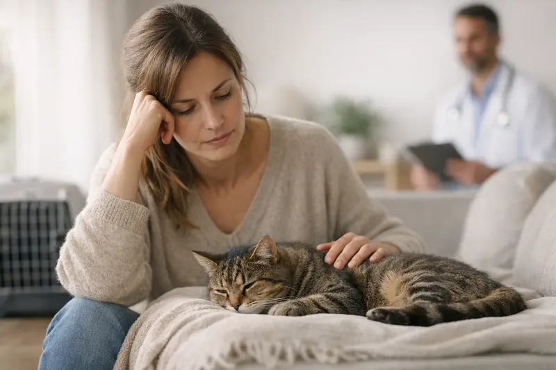 Katzensymptome nach Reisen: Futterverweigerung und Apathie als Warnsignale für die Gesundheit.