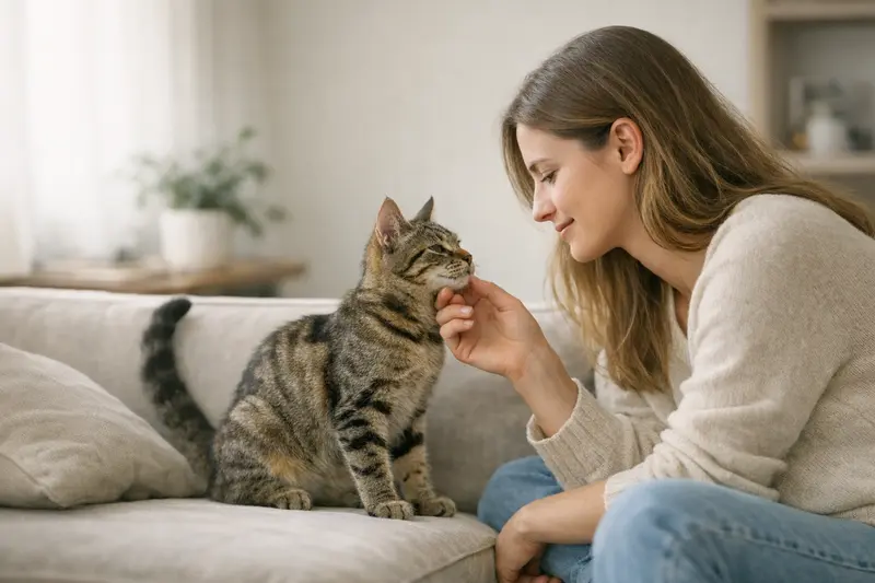 Katzenpubertät - Beginn und Verlauf Eine neugierige Katze wird im Alter von etwa sechs Monaten als geschlechtsreif wahrgenommen und zeigt erste pubertäre Verhaltensweisen.