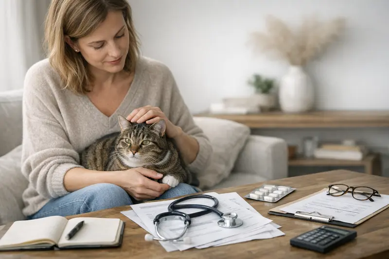 Tierkrankenversicherungen im Vergleich Katzenhalter vergleicht verschiedene Tierkrankenversicherungen für seine Katze.