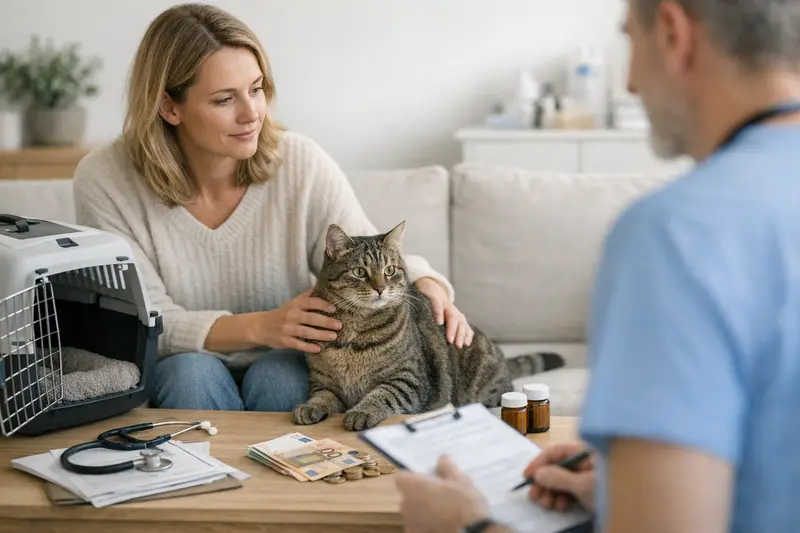 Tierarztcheck-up für Haustiere Tierarztcheck-up für Hunde und Katzen zur Gesundheitspflege