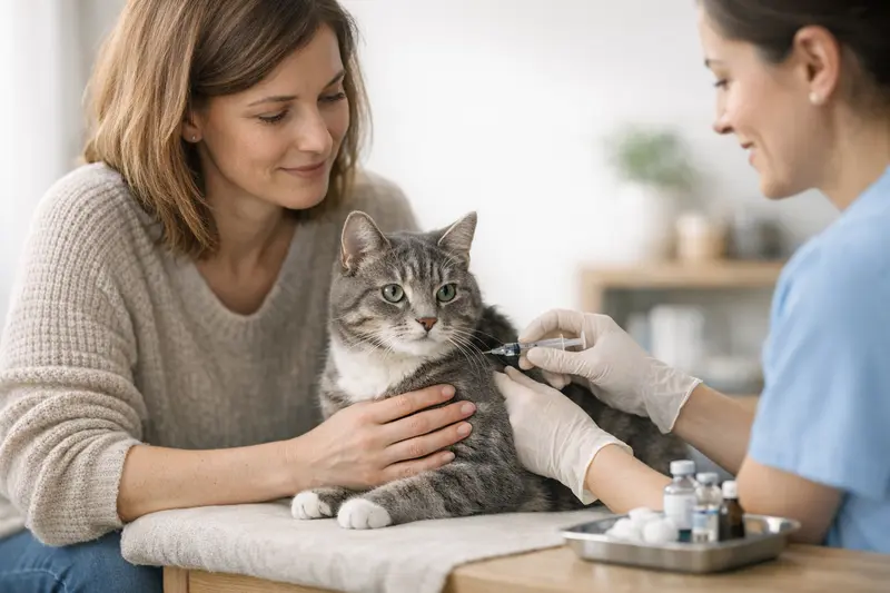Katzenimpfungen und Versicherungen Katzengesundheit: Impfung beim Tierarzt