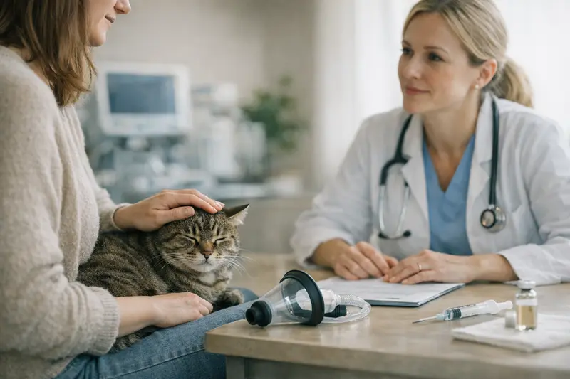 Sedierung vs. Vollnarkose bei Katzen Katzendoktor erklärt den Unterschied zwischen Sedierung und Vollnarkose für Katzen