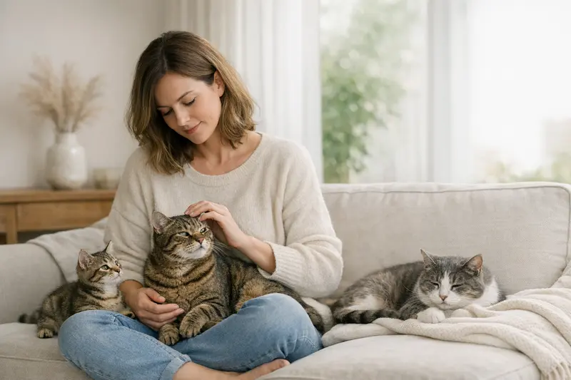 Katzenalter in Menschenjahren umrechnen Illustration zur Berechnung des Katzenalters in Menschenjahren für Katzenhalter