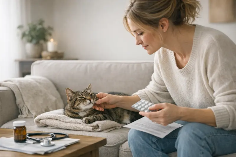 Katzenauswahl anhand der Tarifdetails für eine Katzenversicherung.