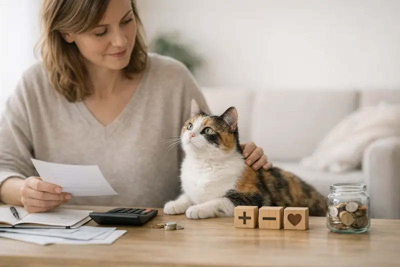 Katzenversicherung und Tarifmerkmale Eine Katze beim Tierarzt zur Untersuchung, was die Bedeutung der Tarifmerkmale einer Katzenversicherung verdeutlicht.