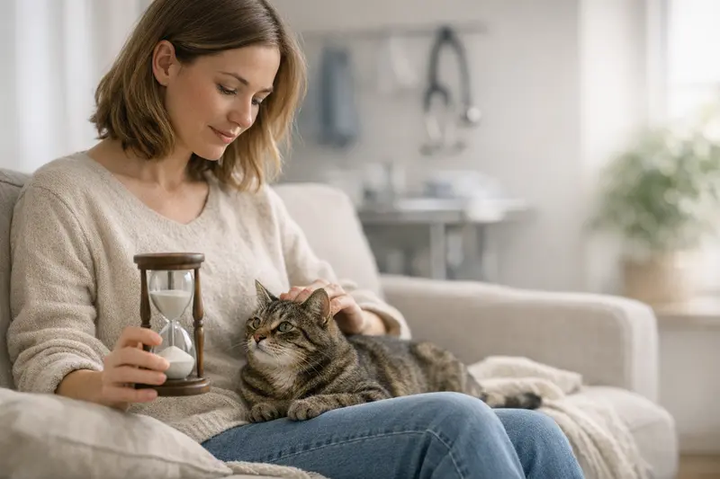 Wartezeiten bei der Katzenversicherung Eine tierärztliche Untersuchung zeigt die Wichtigkeit von Wartezeiten bei der Katzenversicherung.