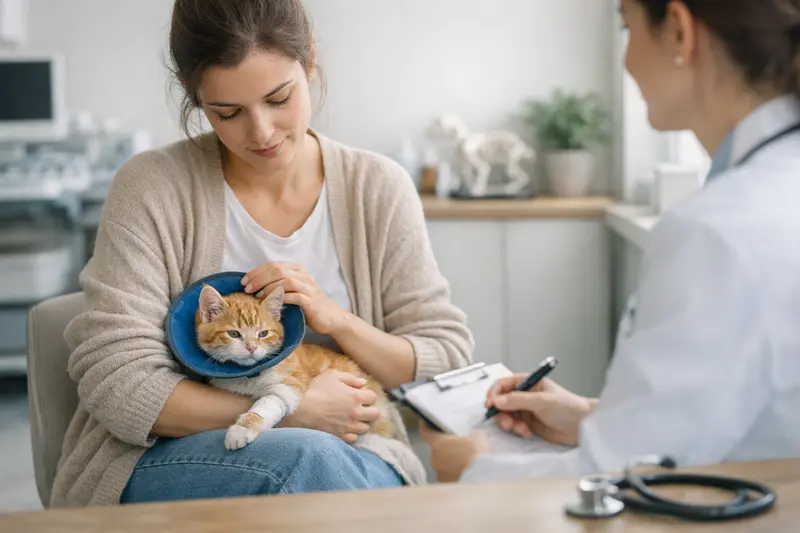 Kitten und OP-Versicherung Junge Katze, neugierig und verspielt, symbolisiert die Vorsorge für Kitten mit einer OP-Versicherung.