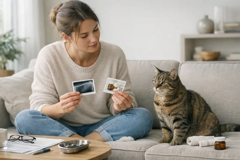 Vergleich von Katzenversicherungen Katzenhalter vergleicht OP-Versicherung und Krankenversicherung für Katzen.
