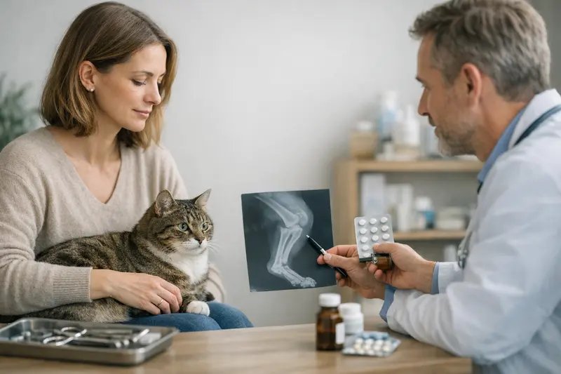 Katzendoktor erklärt den Unterschied zwischen OP- und Krankenversicherung für Katzen