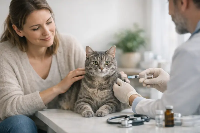 Katzenversicherung: Vorsorgeleistungen im Überblick Katzengesundheit und Vorsorgeleistungen in einer Katzenversicherung werden erläutert.