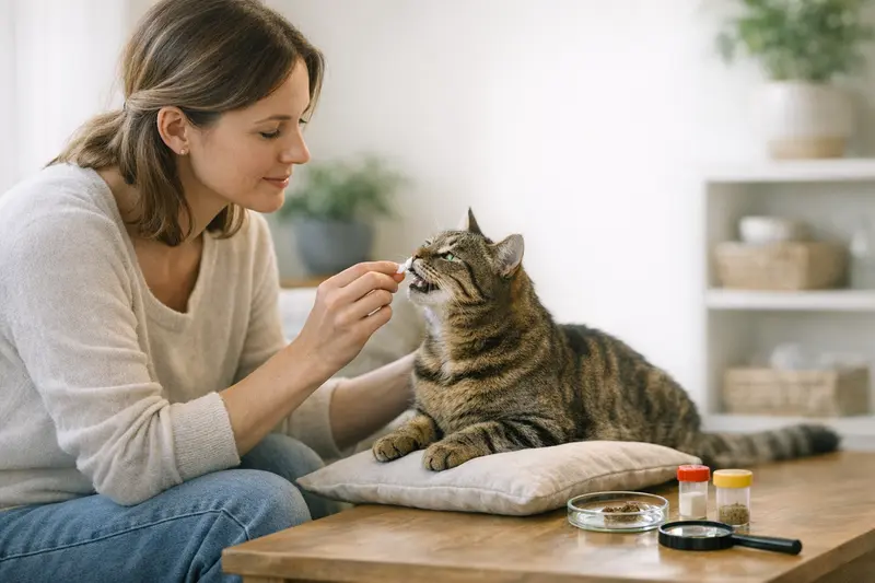 Entwurmung bei Katzen ohne Kotuntersuchung Katzendoktor erklärt die Bedeutung der Kotuntersuchung bei der Entwurmung von Katzen.
