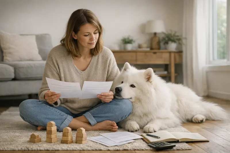 Hundeversicherung: Wichtigkeit der Absicherung Ein gesunder Hund bei einer tierärztlichen Untersuchung, um die Wichtigkeit einer Hundeversicherung zu verdeutlichen.