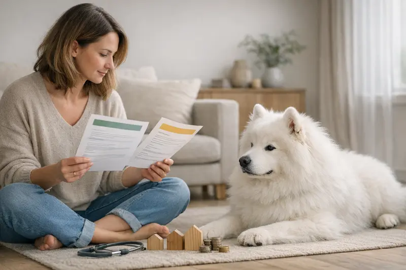 Faktoren der Hundeversicherungsbeiträge Eine Grafik, die verschiedene Faktoren zeigt, die die Höhe der Hundeversicherungsbeiträge beeinflussen.