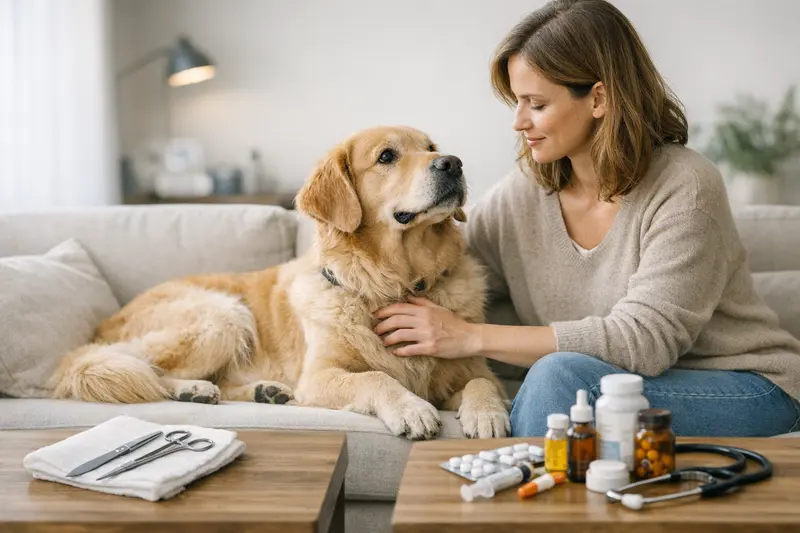 Unterschied zwischen OP-Versicherung und Vollschutz Visualisierung des Unterschieds zwischen OP-Versicherung und Vollschutz bei Tierkrankenversicherungen für Hunde und Katzen.