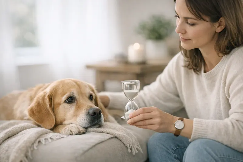 Wartezeit Hundekrankenversicherung Ein Hundebesitzer erklärt die Wartezeit bei der Hundekrankenversicherung.