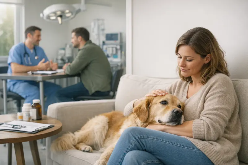 Hunde- und Katzenhalter vergleichen OP-Versicherung und Tierkrankenversicherung für ihre Haustiere.