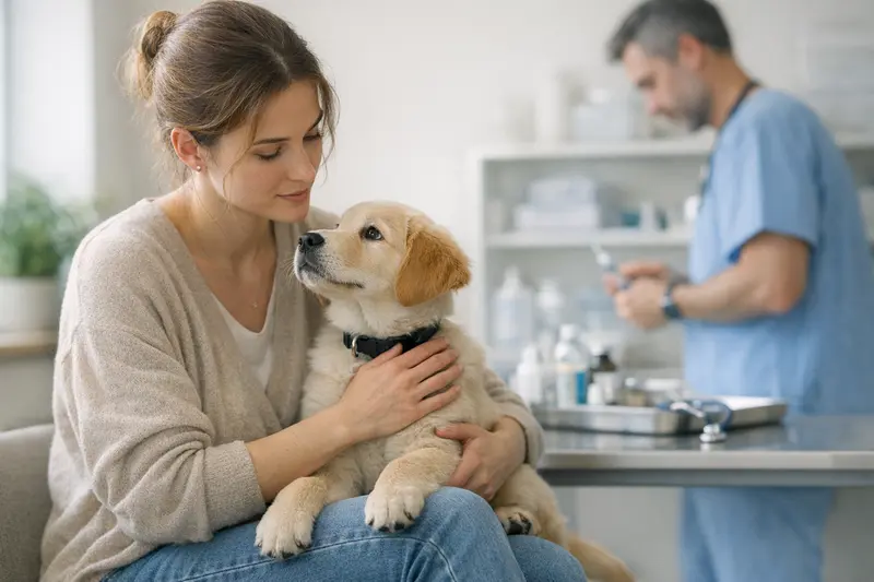 Hundeimpfung beim Tierarzt Hundeimpfung beim Tierarzt, wichtig für die Gesundheit des Hundes