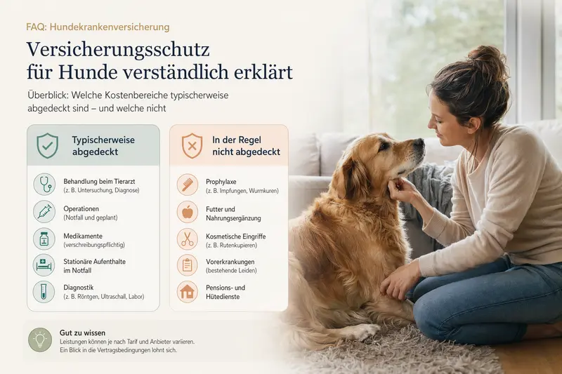 Hund beim Tierarzt – Orientierung zur Hundekrankenversicherung