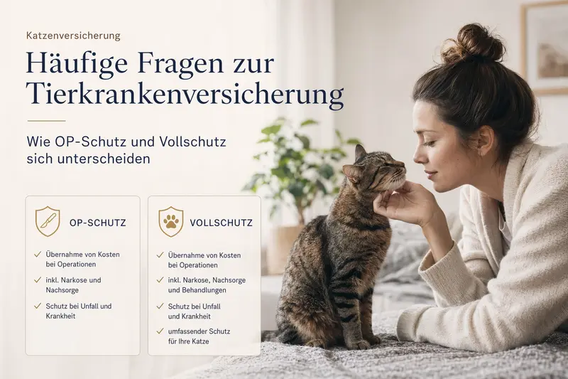 Katze beim Tierarzt – Orientierung zur Tierkrankenversicherung