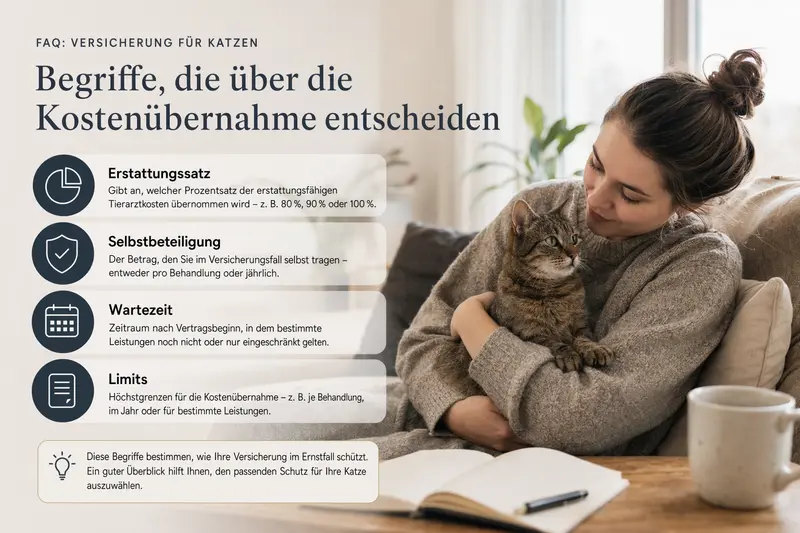 Katze beim Tierarzt – Symbolbild für Leistungen der Katzenkrankenversicherung