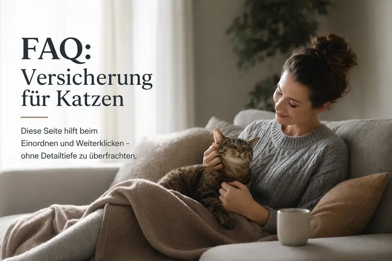 Katze im Alltag – Orientierung zur Katzenversicherung