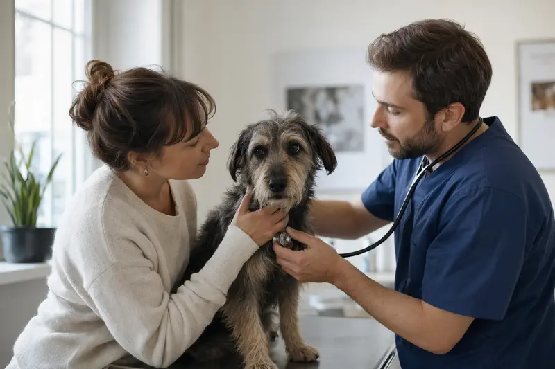 Hund als Motiv für eine Ratgeber-Übersichtsseite zu Gesundheit, Kosten und Versicherung