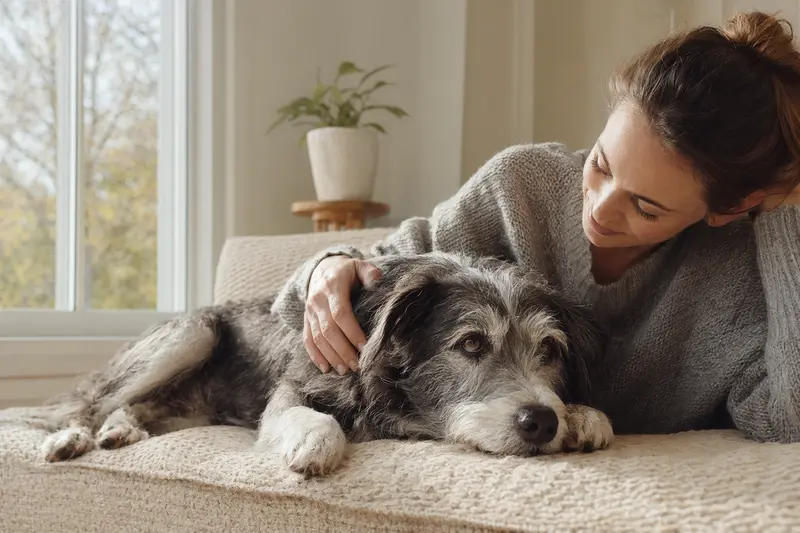 Hund beim Tierarzt – Symbolbild für medizinische Absicherung