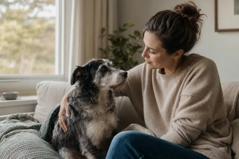 Hund beim Tierarzt – Symbolbild für Absicherung von Behandlungskosten