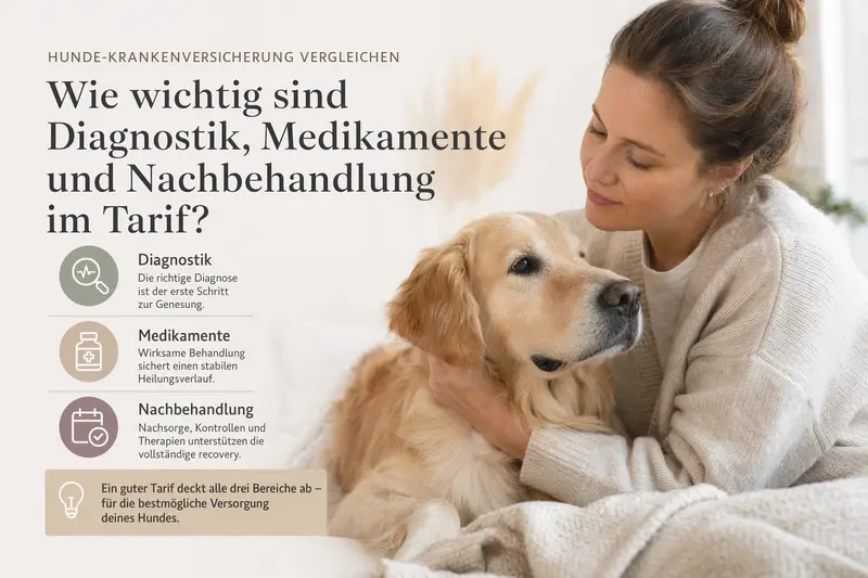 Hund beim Tierarzt – Symbolbild für Krankenversicherung und Kostenabsicherung