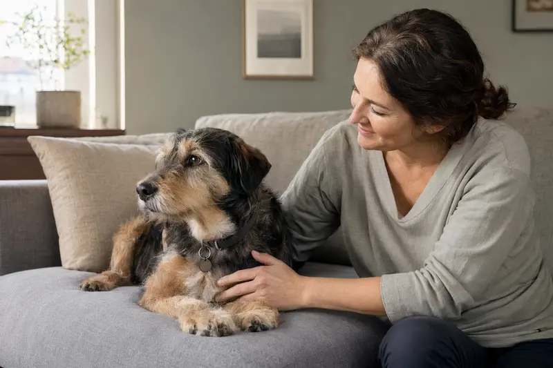 Hund beim Tierarzt – Symbolbild für Gesundheitsabsicherung