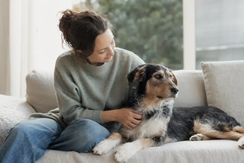 Hund beim Tierarzt – Symbolbild für Gesundheit und Vorsorge