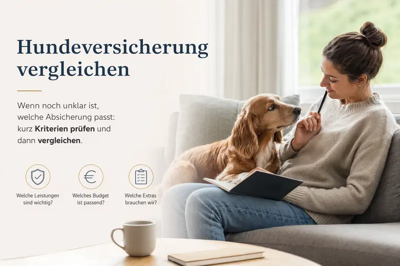Hund im Alltag – Symbolbild für Absicherung und Kostenplanung