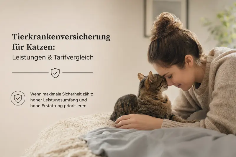 Katze beim Tierarzt – Symbolbild für Tierkrankenversicherung und Kostenschutz