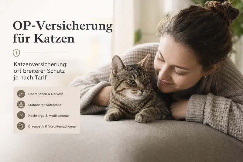 Katze beim Tierarzt – Orientierung zur OP-Versicherung und Katzenversicherung