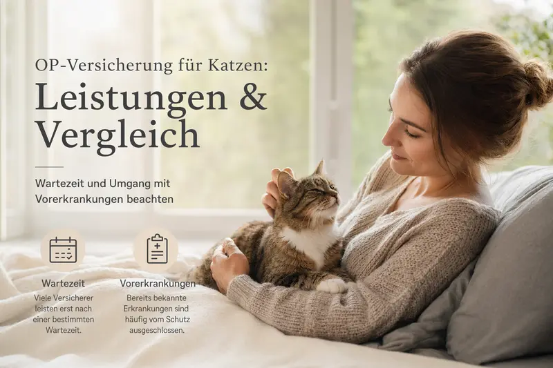 Katze beim Tierarzt – Fokus auf OP-Kostenschutz und Absicherung