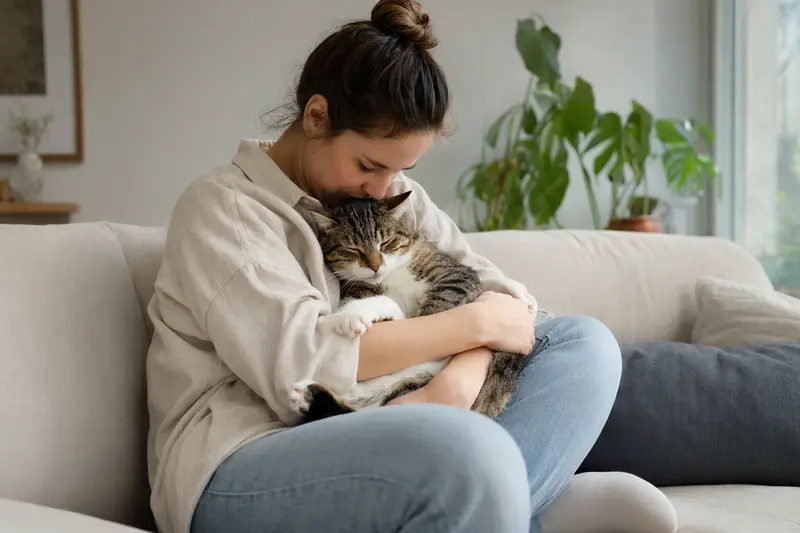 Katze beim Tierarzt – Symbolbild für Krankenschutz und Behandlungskosten