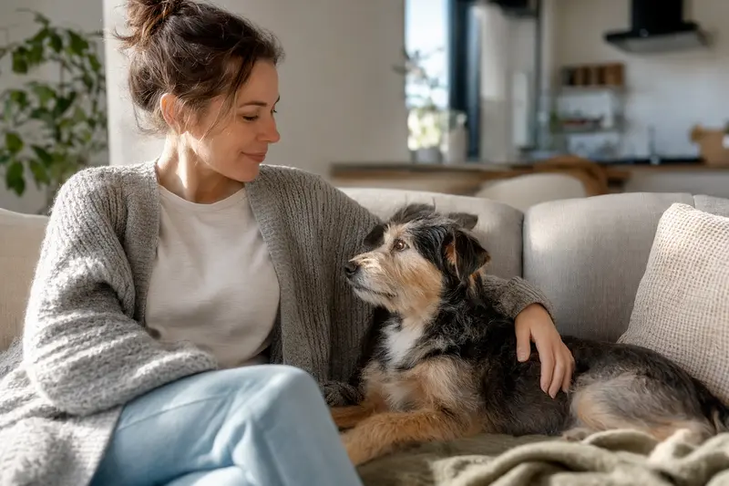 Hund beim Tierarzt – Symbolbild für medizinische Versorgung und Absicherung