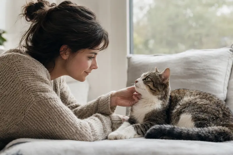 Katze beim Tierarzt – Symbolbild für planbare Tierarztkosten durch Katzenkrankenversicherung