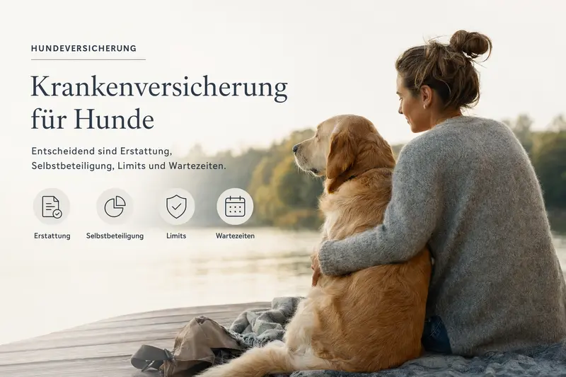 Hund beim Tierarzt – Symbolbild für Krankenversicherung und Behandlungskosten