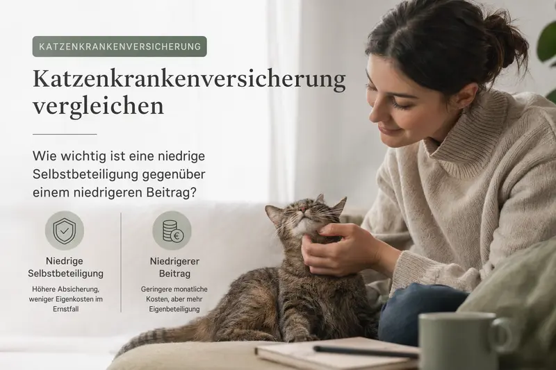 Katze beim Tierarzt – Symbolbild für planbare Tierarztkosten durch Katzenkrankenversicherung