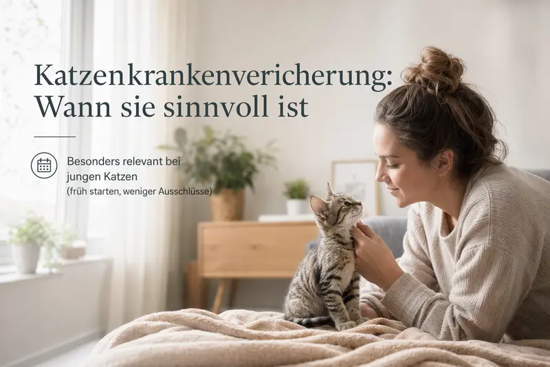 Katzenkrankenversicherung: Wann sie sinnvoll ist