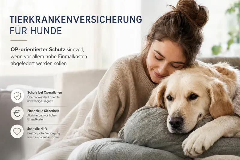 Hund beim Tierarzt – Symbolbild für Krankenversicherung und Behandlungskosten