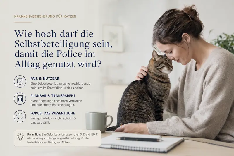 Katze beim Tierarzt – Symbolbild für Krankenversicherung und Kostenabsicherung