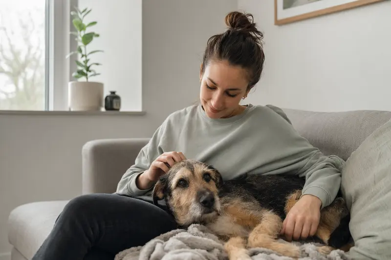Hund beim Tierarzt – Symbolbild für Gesundheit, Diagnose und Absicherung