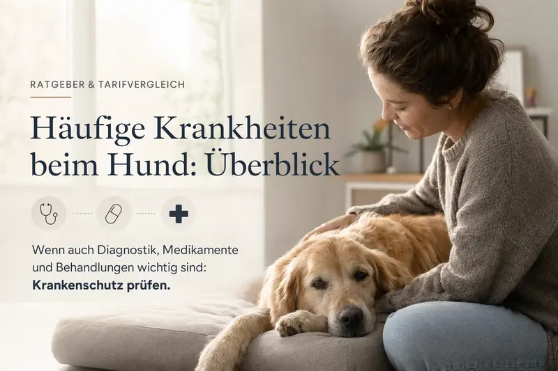 Hund beim Tierarzt zur Untersuchung