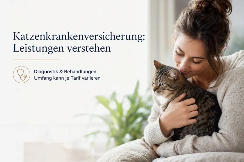 Katze beim Tierarzt – Orientierung zu Leistungen der Katzenkrankenversicherung