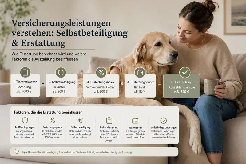 Hund beim Tierarzt – Kostenüberblick und Versicherungsleistung