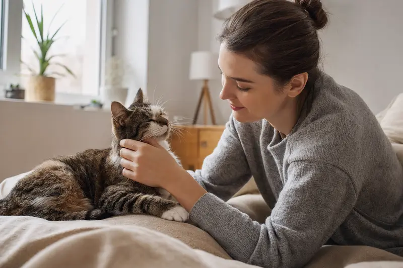 Katze beim Tierarzt – Symbolbild für OP-Kostenabsicherung