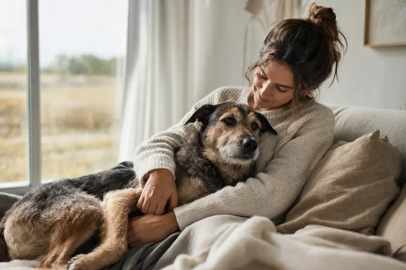 Hund beim Tierarzt – Symbolbild für OP-Kostenabsicherung