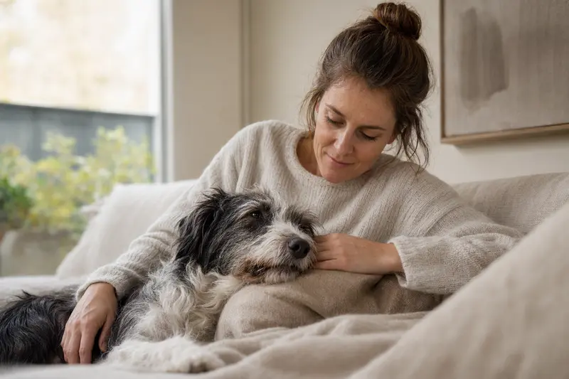 Hund beim Tierarzt – Symbolbild für OP-Kostenabsicherung